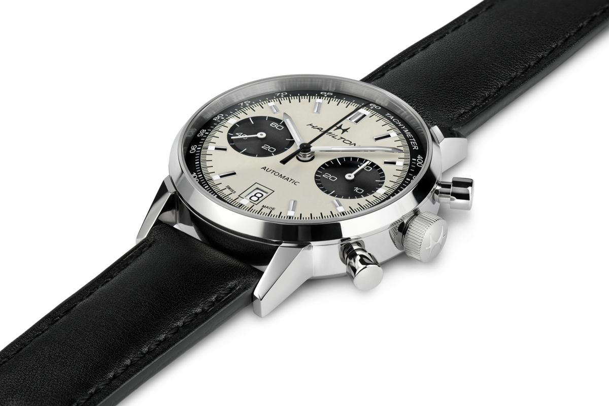 Hamilton American Classic Intra-Matic Chronograph 40mm White