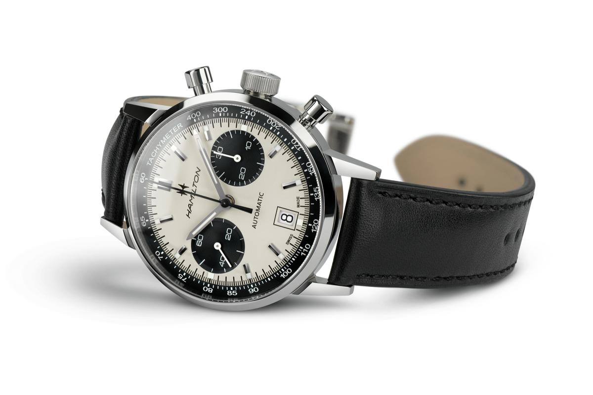 Hamilton American Classic Intra-Matic Chronograph 40mm White