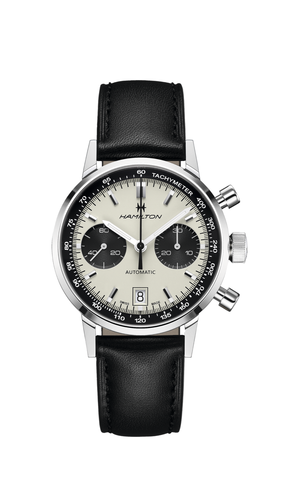 Hamilton American Classic Intra-Matic Chronograph 40mm White