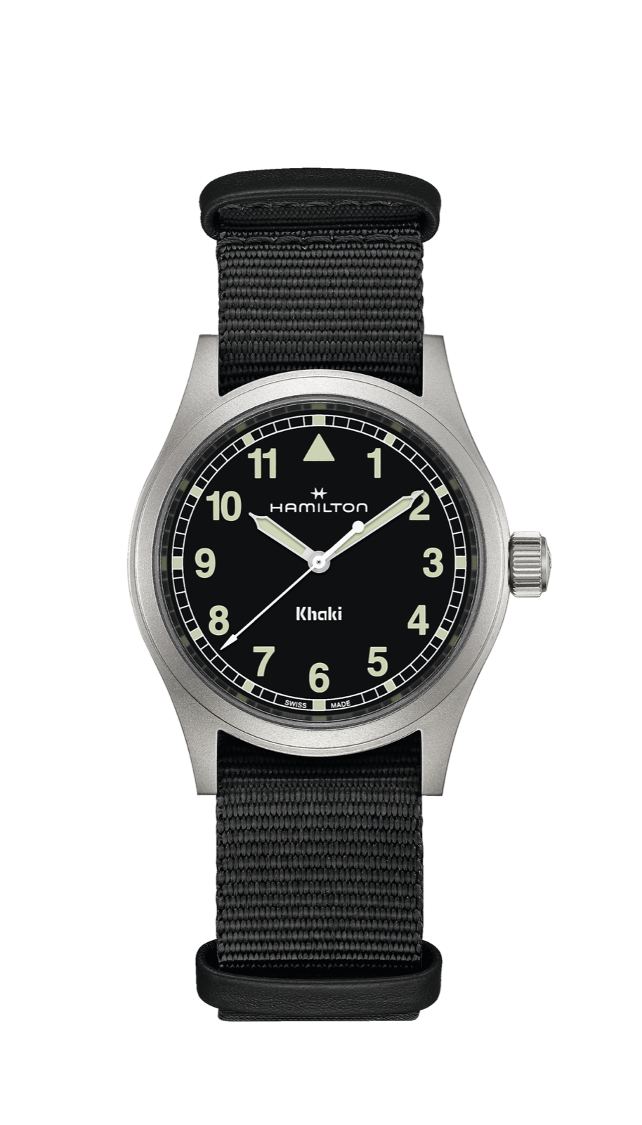 Hamilton Khaki Field Quartz 38mm Black NATO