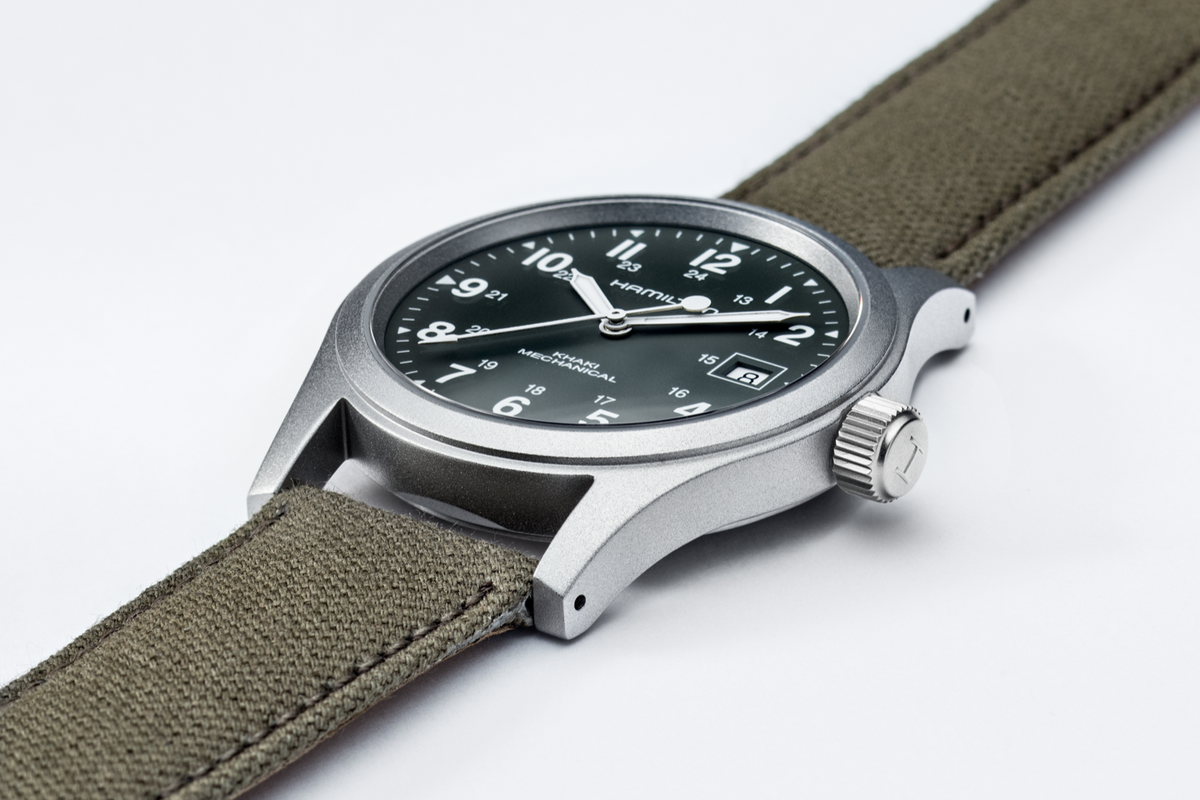 Hamilton Khaki Field Mechanical 38mm Green