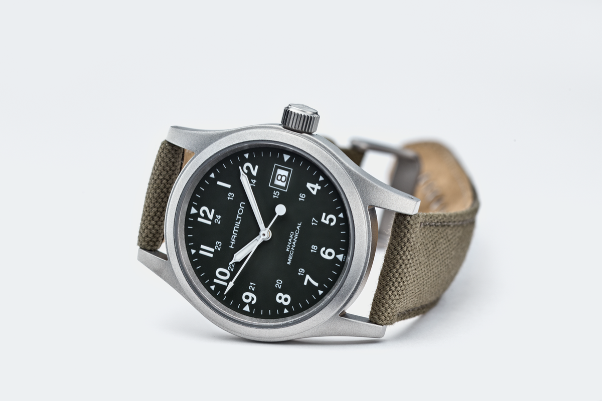Hamilton Khaki Field Mechanical 38mm Green