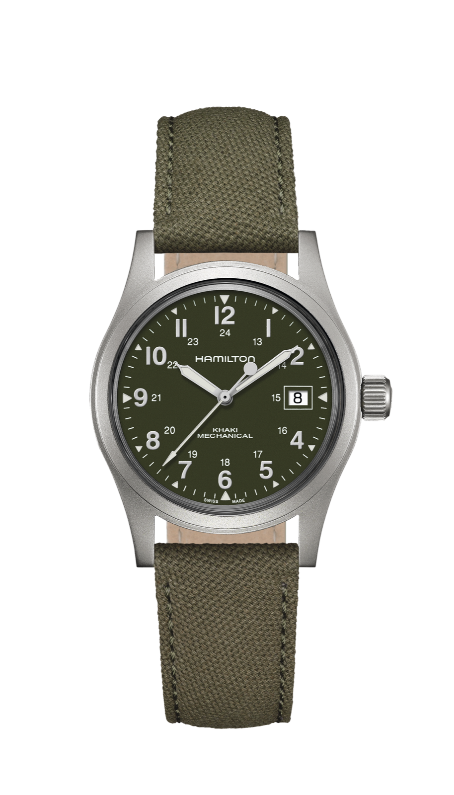 Hamilton Khaki Field Mechanical 38mm Green
