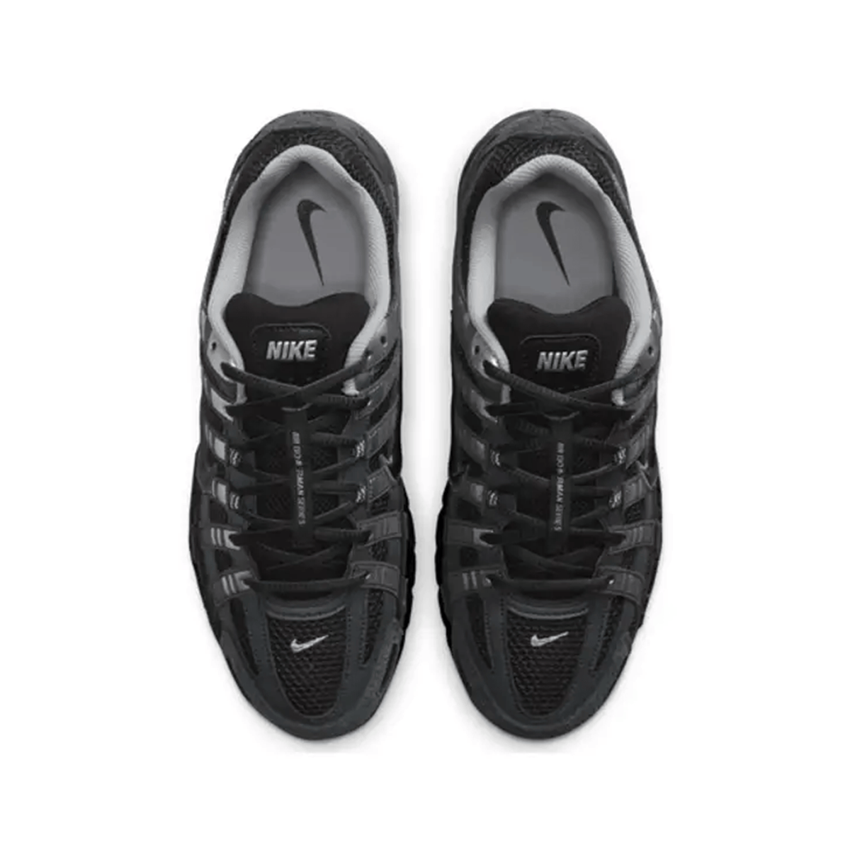 Nike P-6000 'Suede Anthracite Metallic Silver' — UK 3 | EU 35.5 | US 3.5 — Top View
