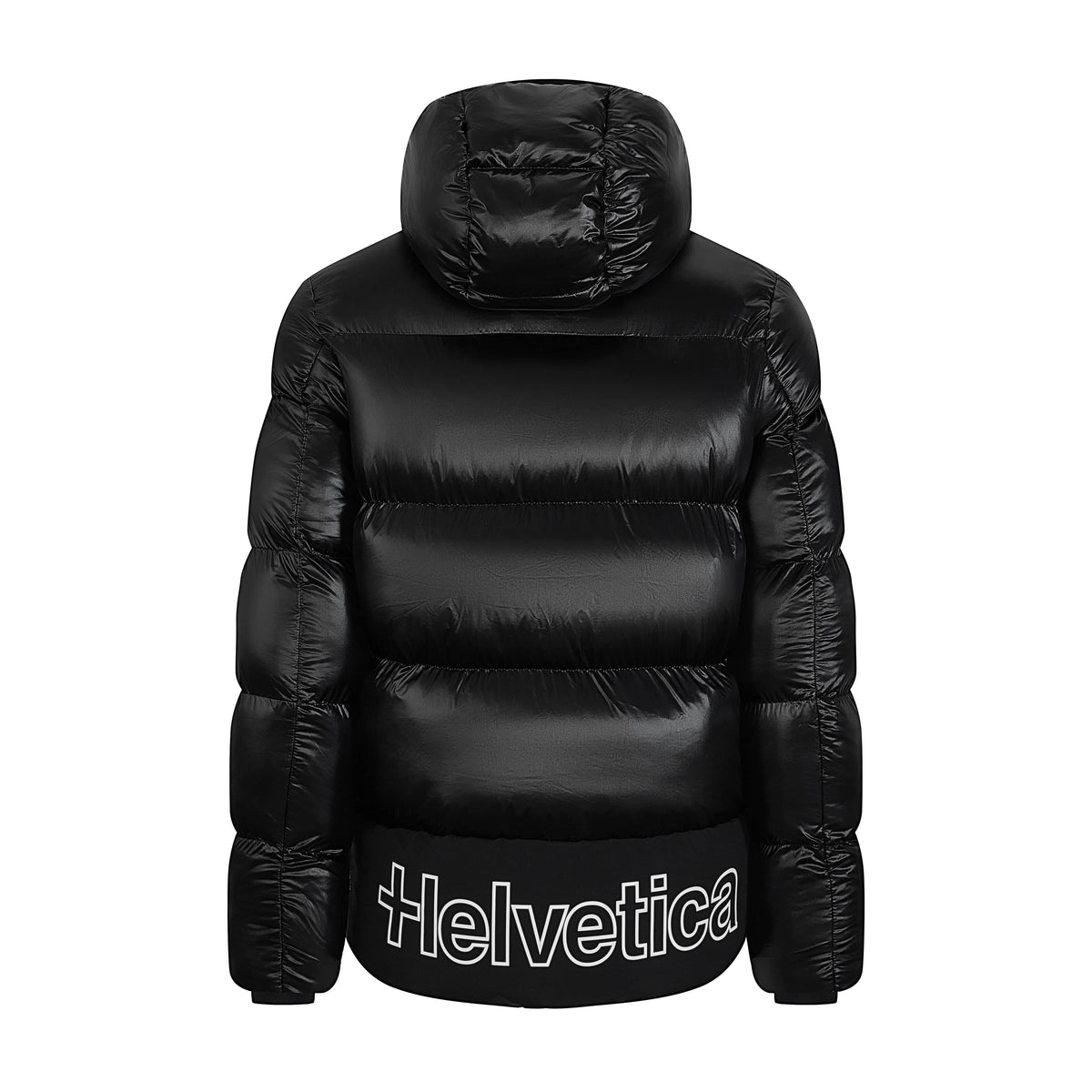 Helvetica Mountain Pioneers PINTO2 Hooded Down Jacket — S — Detail View