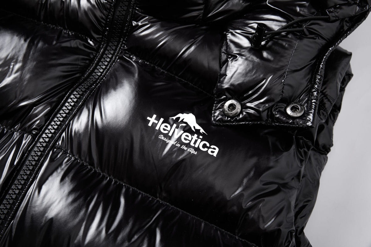 Helvetica Mountain Pioneers Space Sleeveless Hooded Jacket — S — Alternate View 9