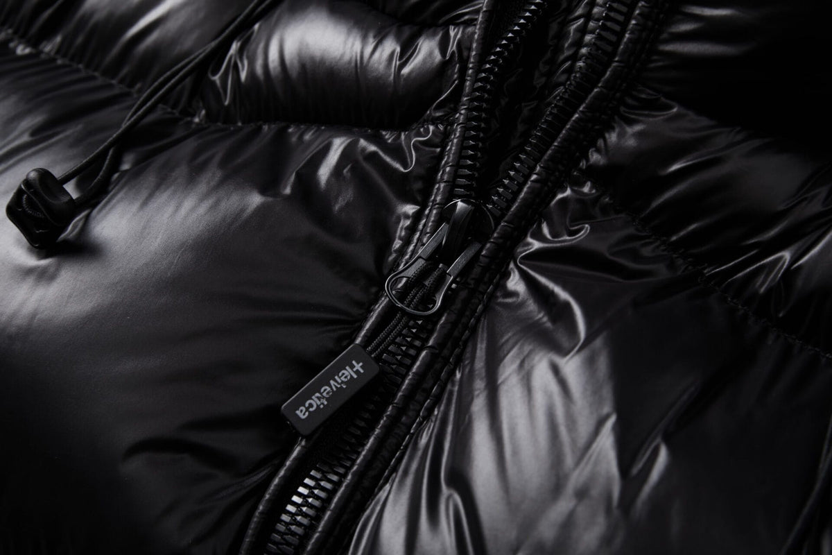 Helvetica Mountain Pioneers Edge Hooded Down Jacket — S — Alternate View 10