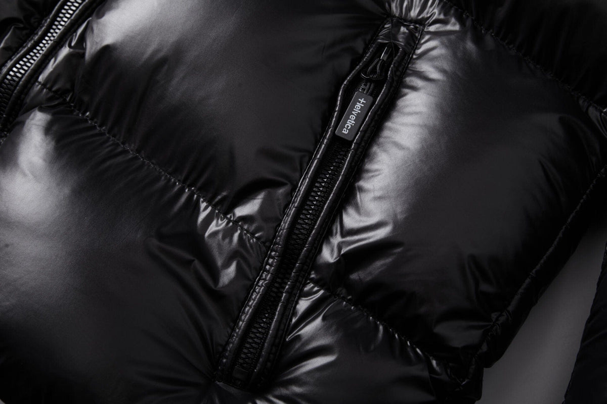 Helvetica Mountain Pioneers Edge Hooded Down Jacket — S — Alternate View 12