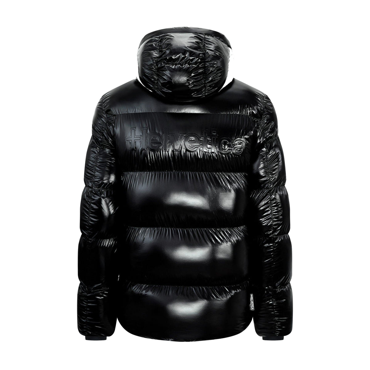 Helvetica Mountain Pioneers Freezer Hooded Down Jacket — S — Alternate View 7