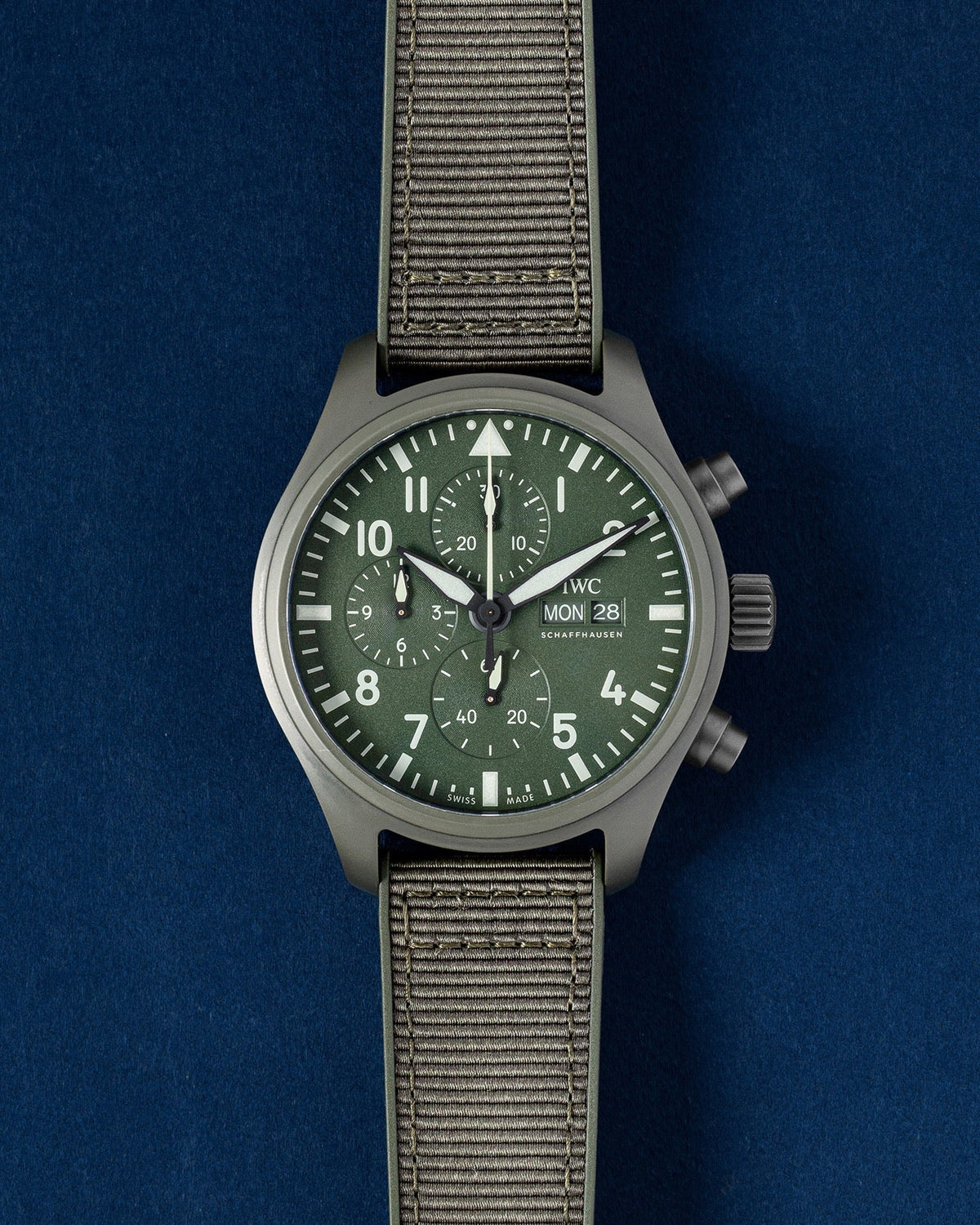 IWC Pilot Chronograph Top Gun "Woodland" IW389106