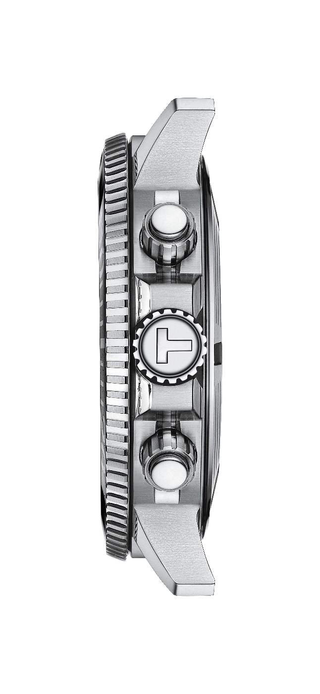 Tissot Seastar Quartz 45.5mm Sunburst Dark Green T1204171109101