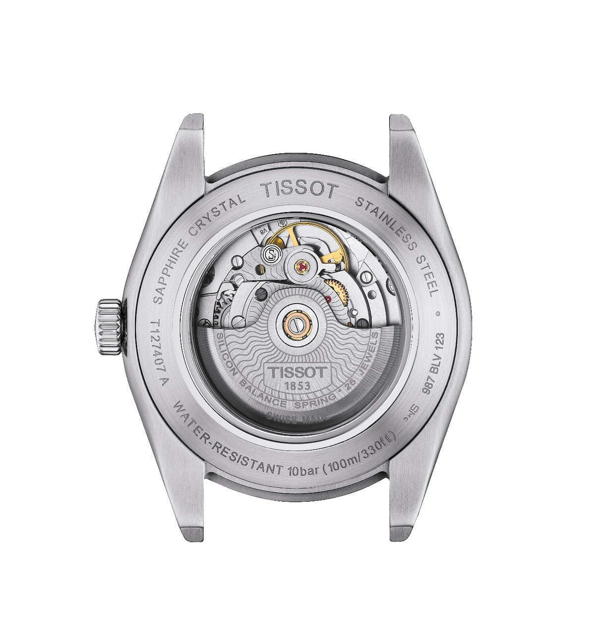 Tissot Gentleman Automatic 40mm Navy T1274071104100