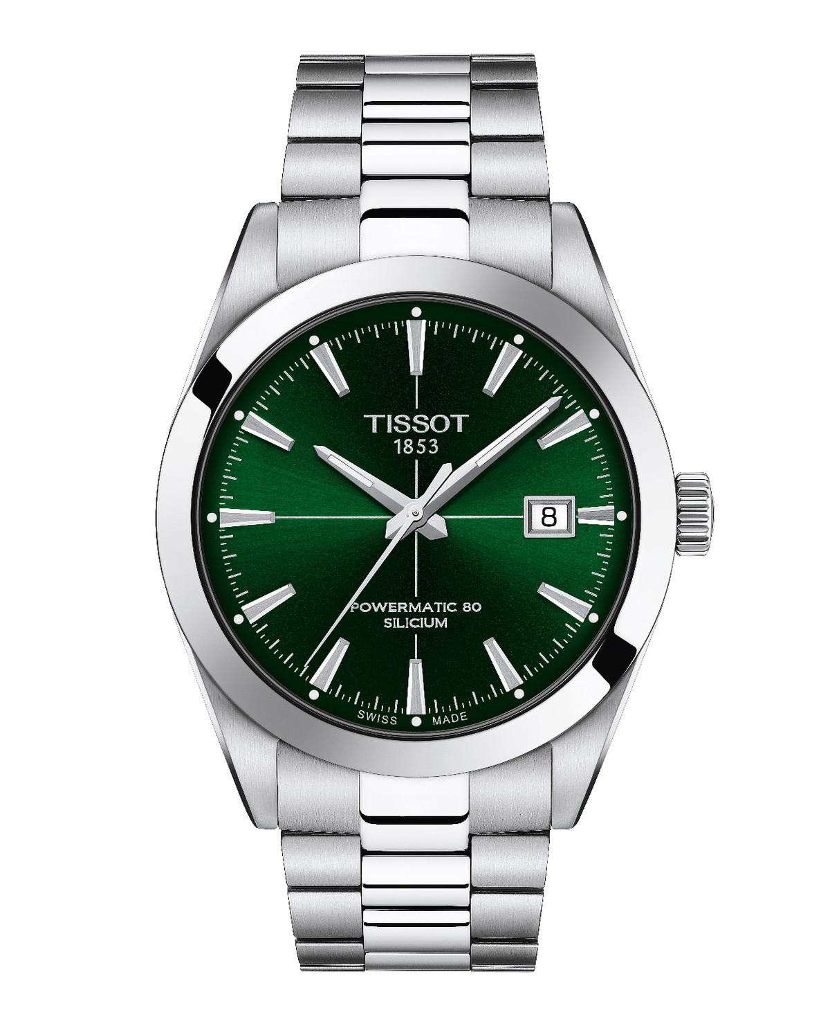 Tissot Gentleman Automatic 40mm Sunburst Green T1274071109101