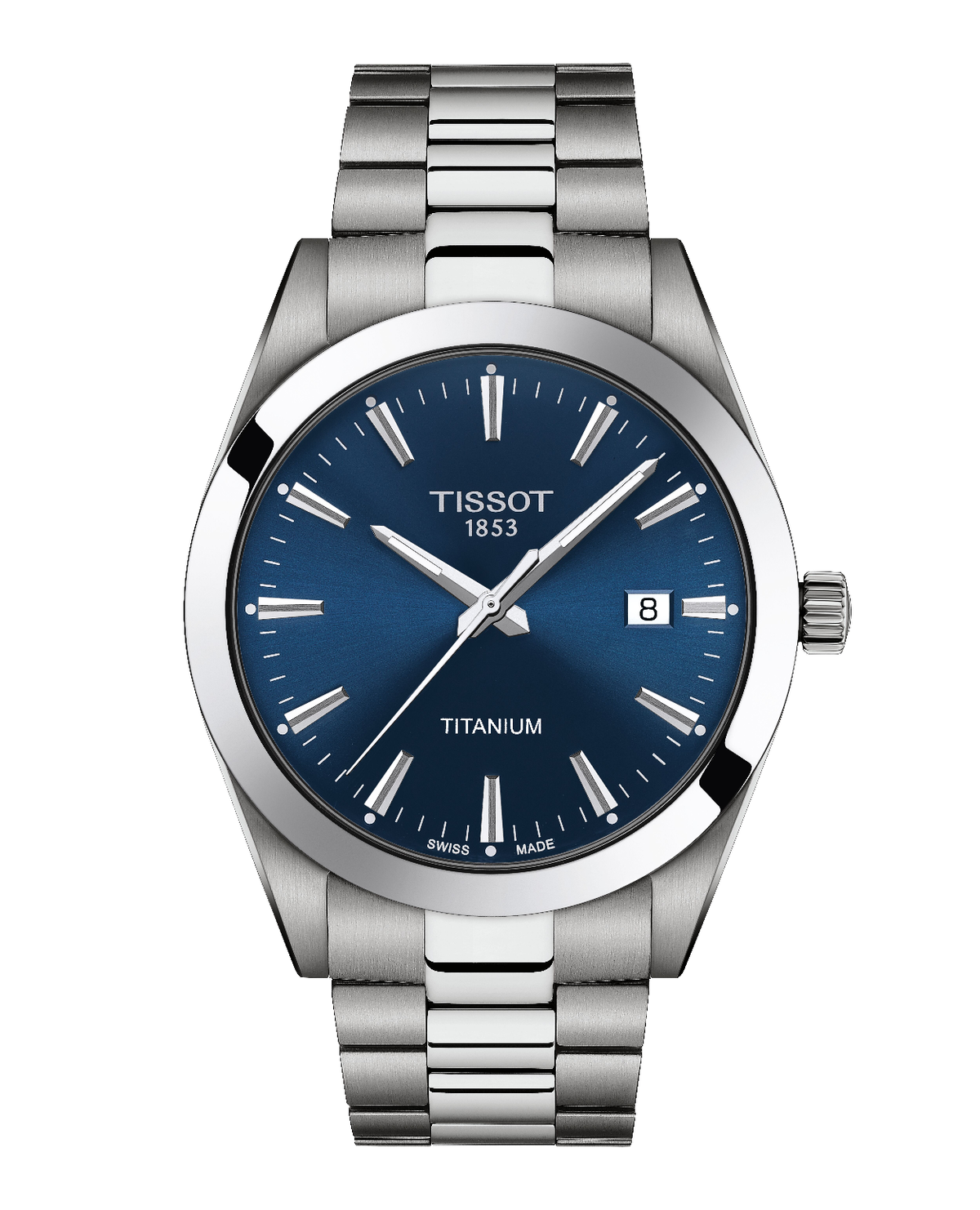 Tissot Gentleman Quartz 40mm Dark Blue T1274104404100