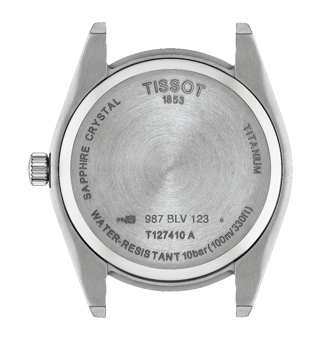 Tissot Gentleman Quartz 40mm Dark Blue T1274104404100