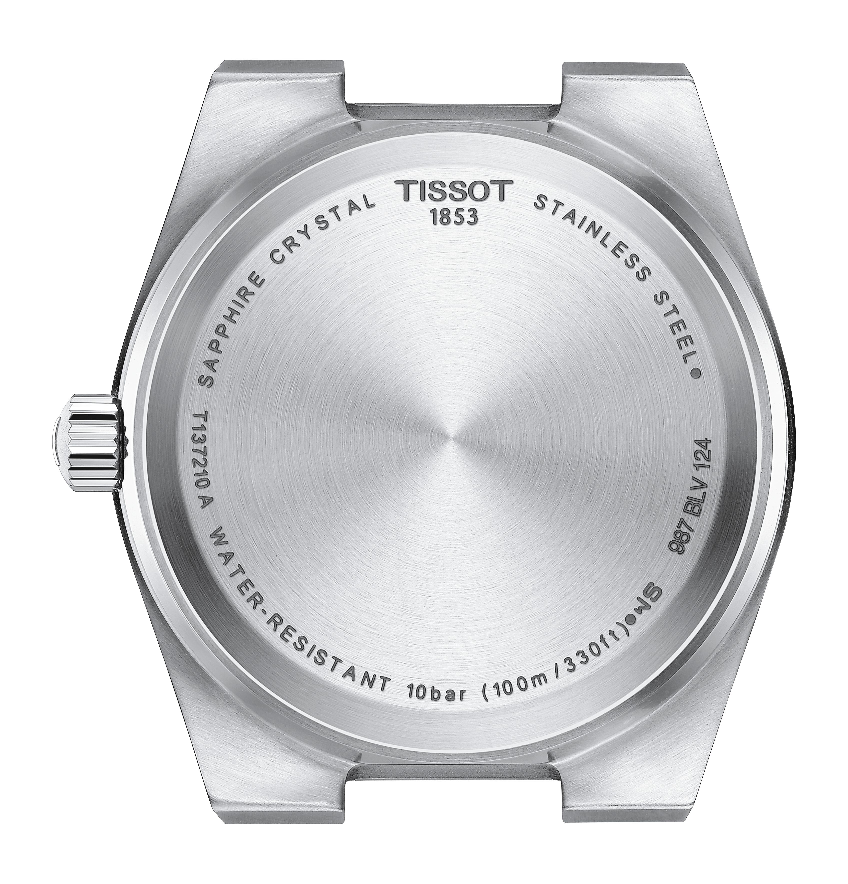 Tissot PRX Quartz 35mm Sunburst Blue T1372101104100