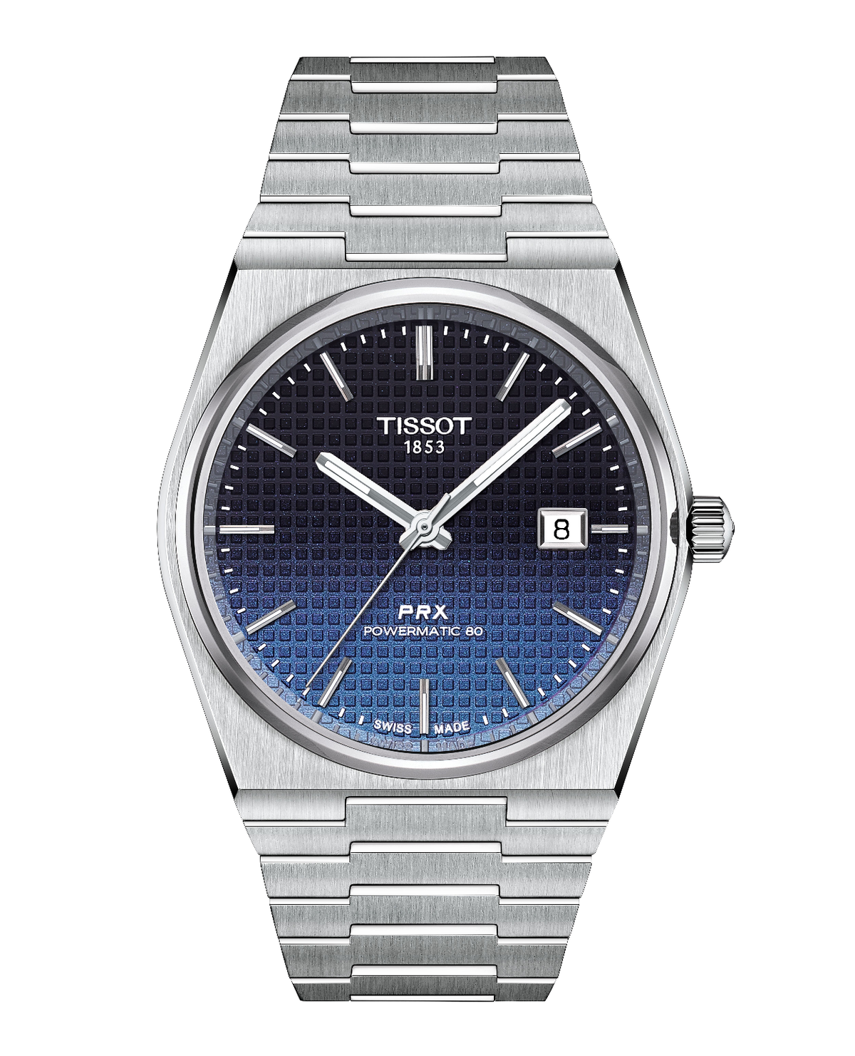 Tissot PRX Automatic 40mm Black/Blue Gradient T1374071105101