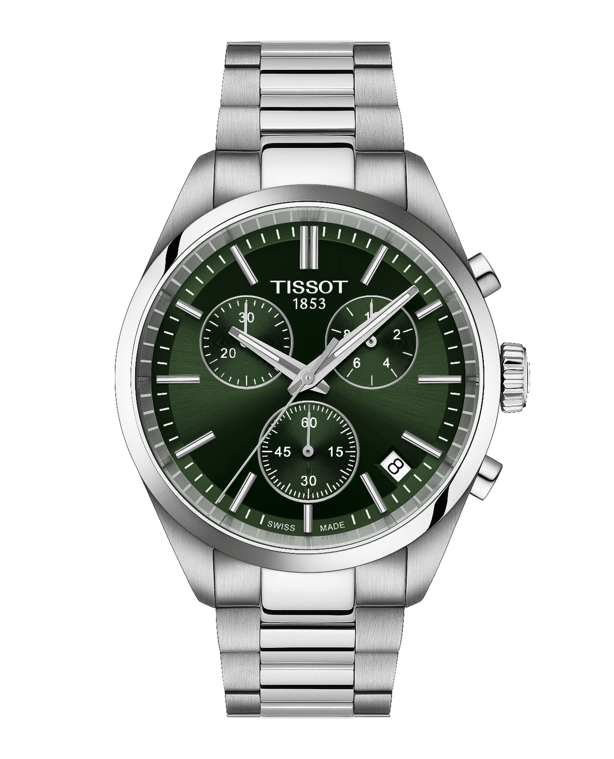 Tissot PR100 Quartz 41mm Sunburst Emerald Green T1504171109100