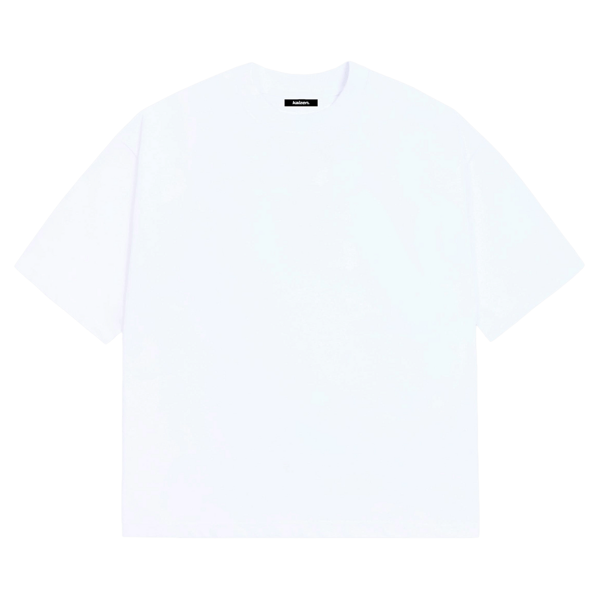 KAIZEN MARKET BLANK HEAVYWEIGHT TEE WHITE — XS — Front View