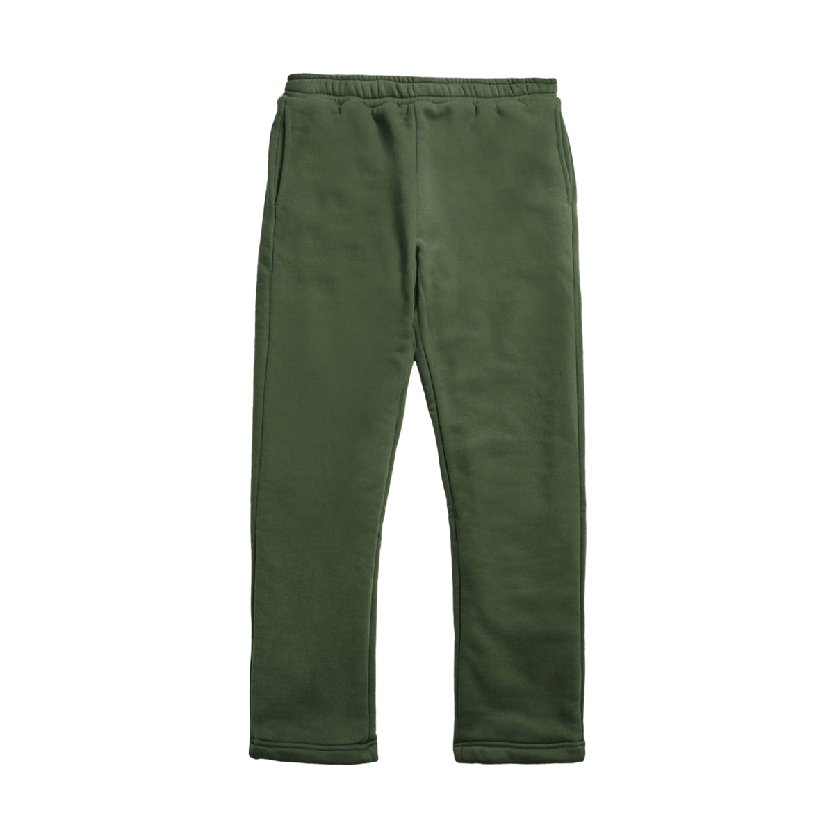 KAIZEN MARKET DOUBLE LAYERED BOTTOMS MILITARY — XS — Front View