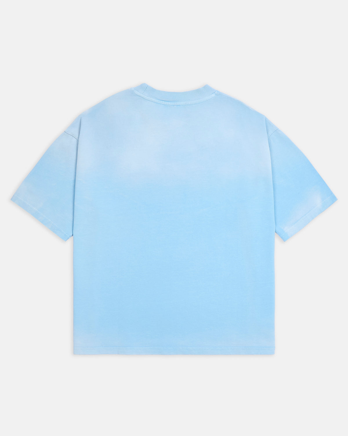 KAIZEN MARKET SUNFADED TEE BLUE — XS — Side View