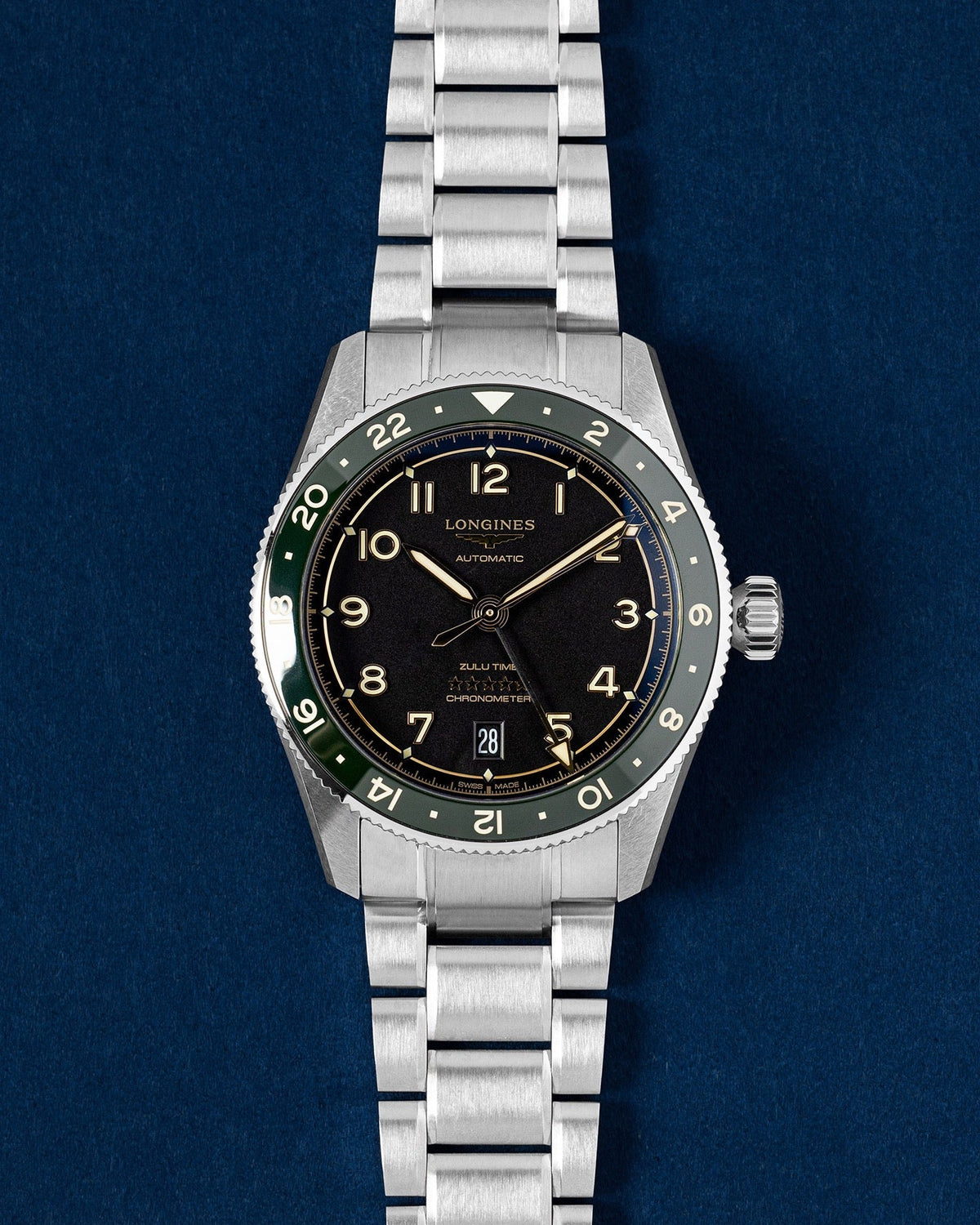 Longines Spirit Zulu Time Automatic 39mm L3.802.4.63.6