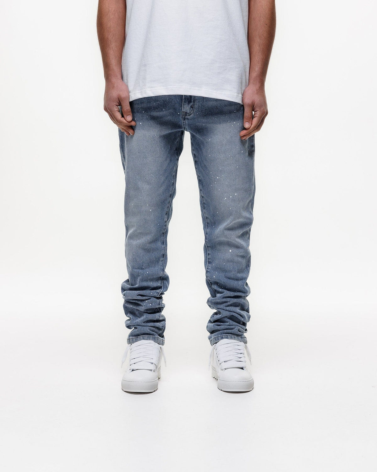 Magiri Marine Slim Jeans 'Blue' — Blue — Size 28 — Top View