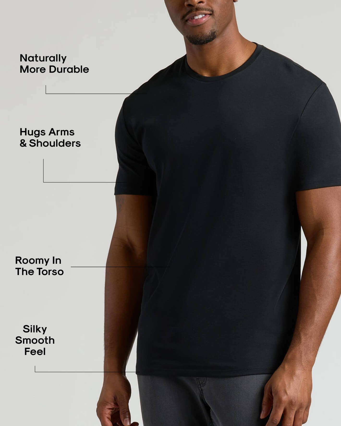 Tall Pima Cotton Blend Crew 7-Pack