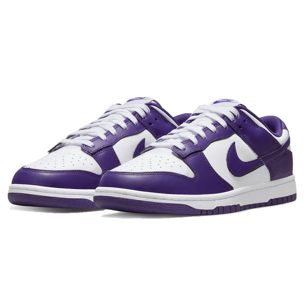 Nike Dunk Low 'Court Purple' — UK 3 | EU 35.5 | US 3.5 — Back View