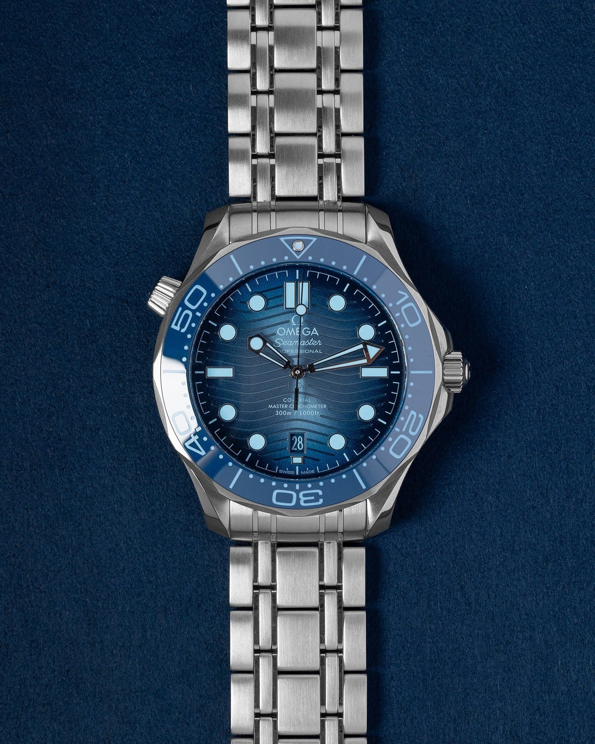 Omega Summer Blue Seamaster Diver 300m 210.30.42.20.03.003