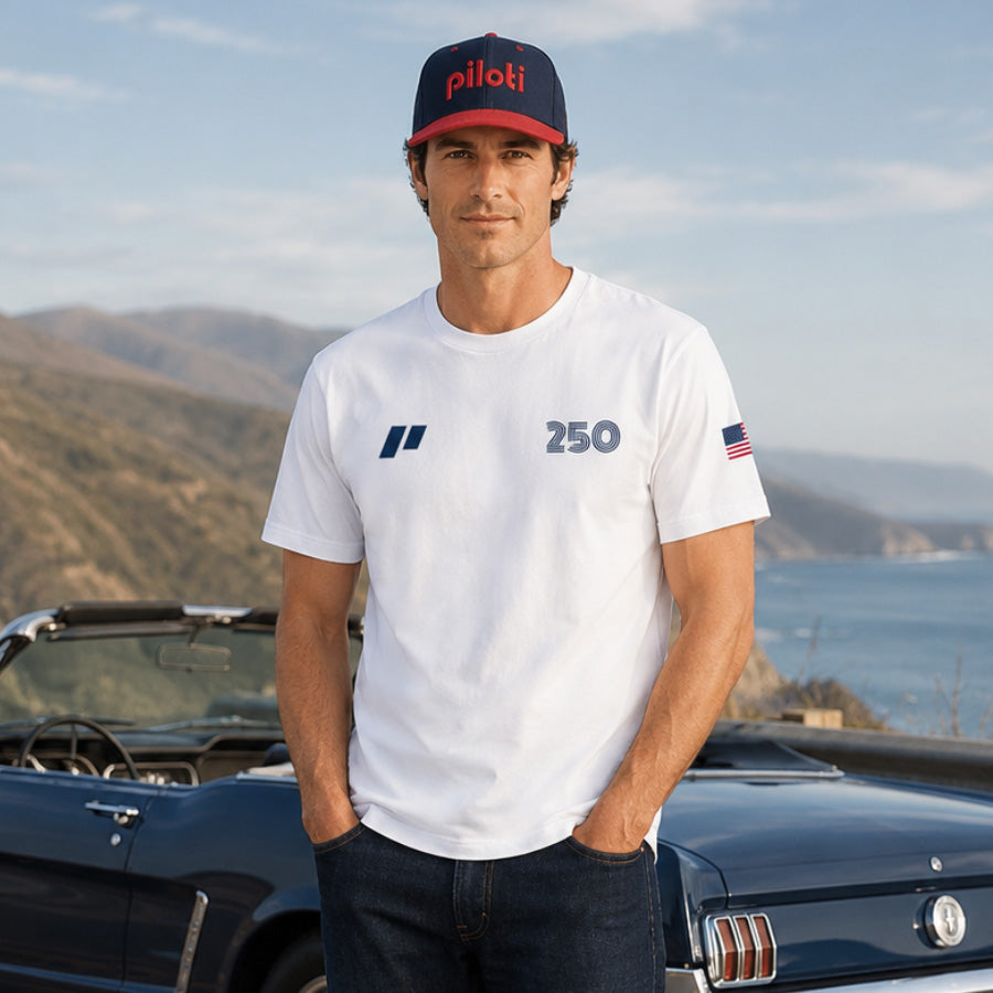 Men's Americana 250 T-Shirt - White