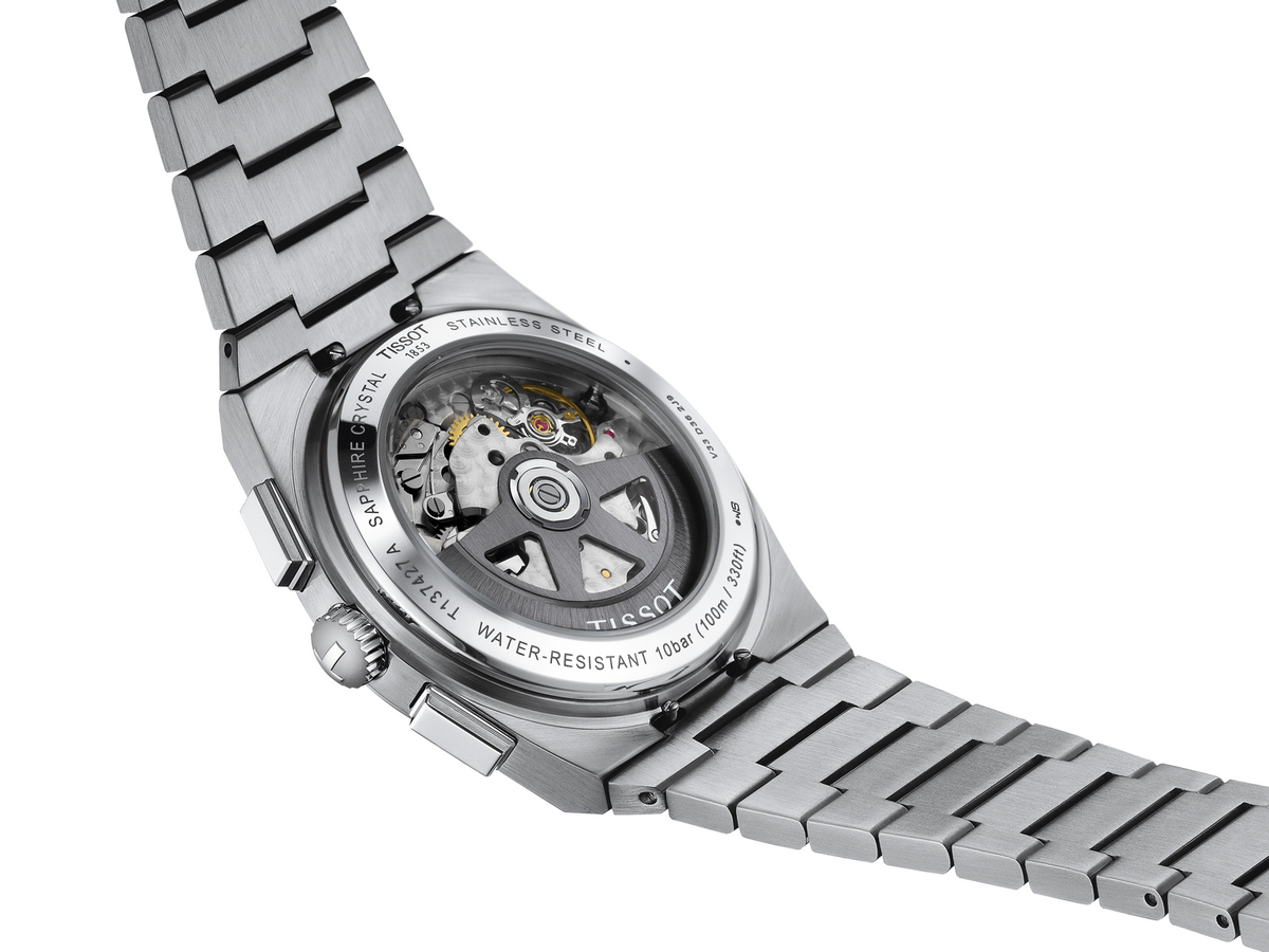 Tissot PRX Automatic 42mm White with blue sub-dials T1374271101101