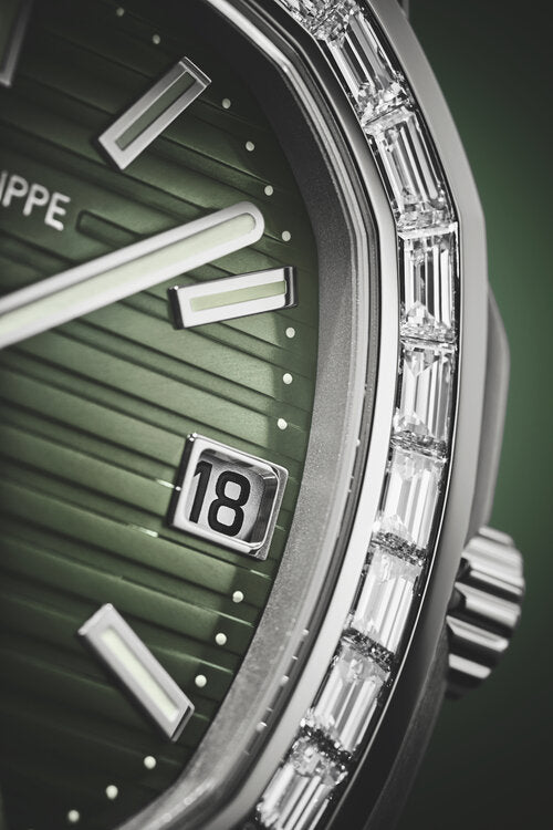 Patek Philippe 5711/1300A – Stainless Steel with Diamond Bezel