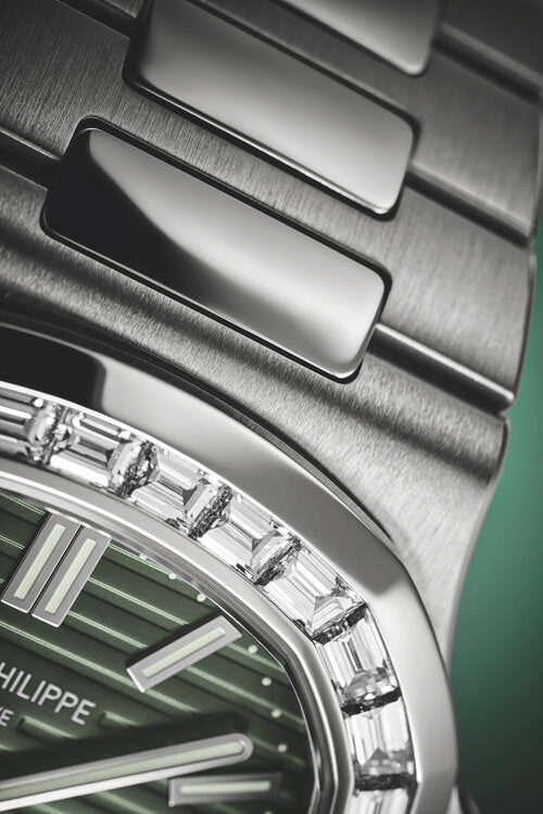 Patek Philippe 5711/1300A – Stainless Steel with Diamond Bezel
