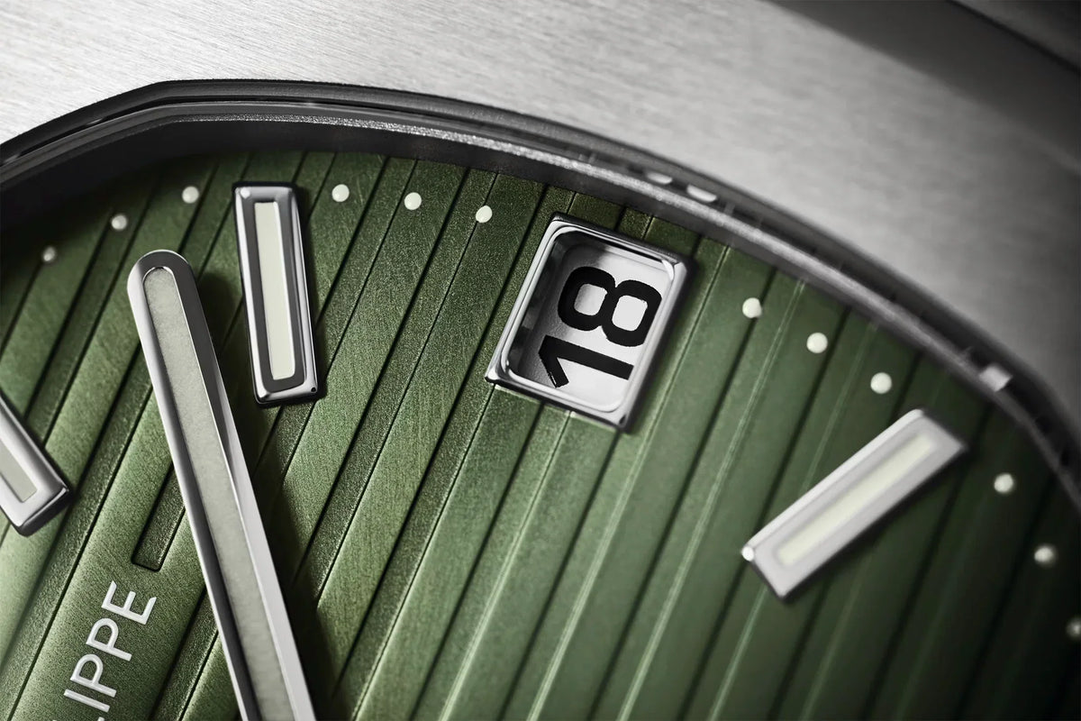 Patek Philippe Nautilus Ref. 5711/1A-014 with the new olive green dial