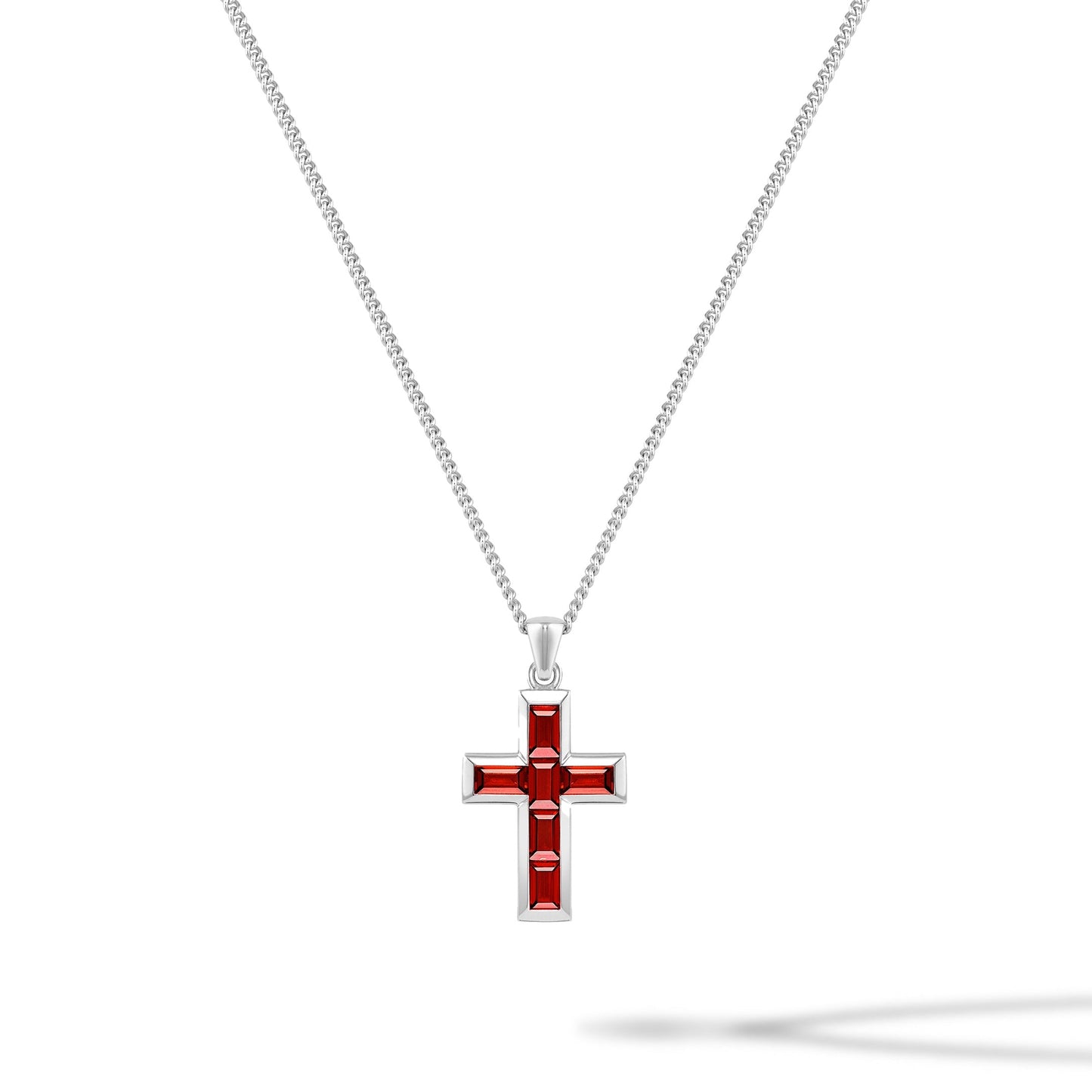 Stone Cross Set - Ruby Set