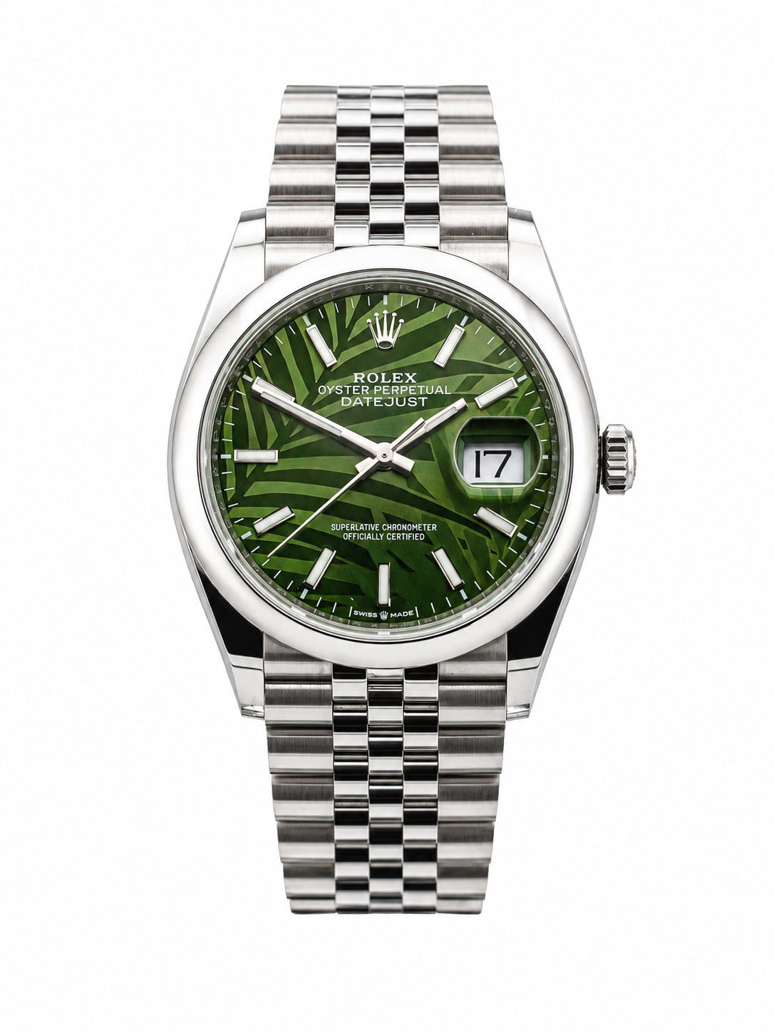 Rolex Datejust "Palm Dial" FULL SET 126200