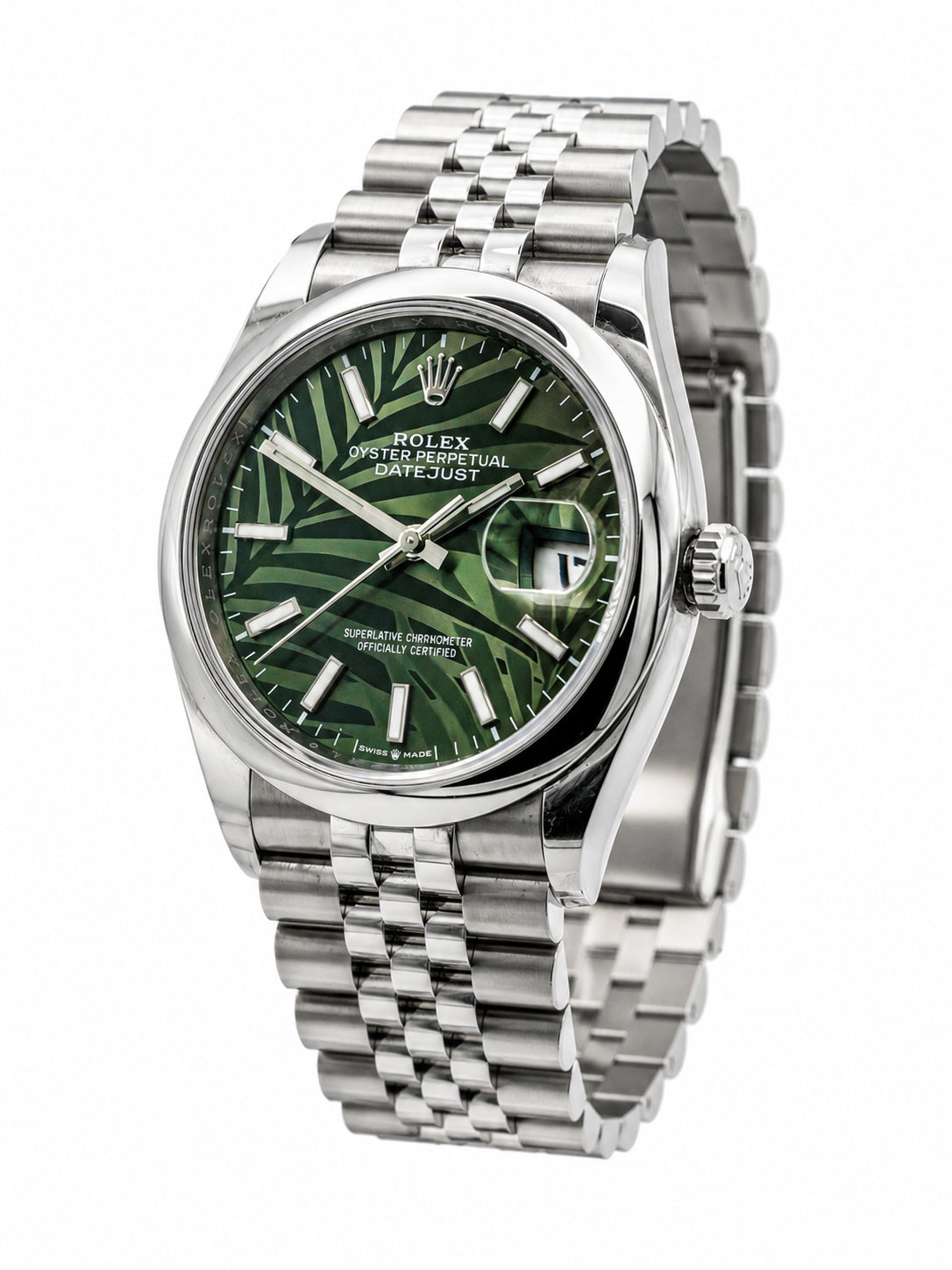Rolex Datejust "Palm Dial" FULL SET 126200