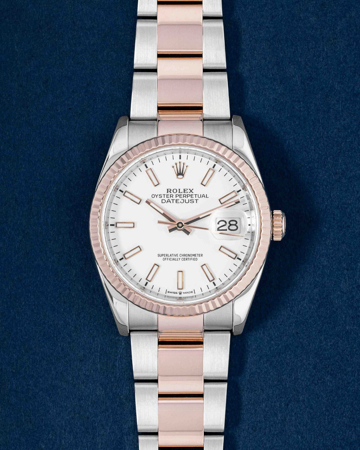 Rolex Datejust White Dial 126231