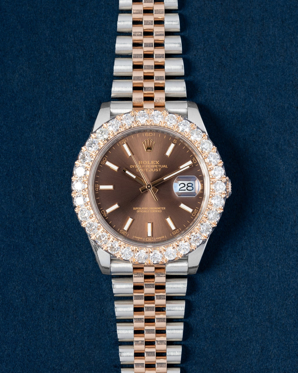 Rolex Datejust Chocolate Dial Jubilee 126331