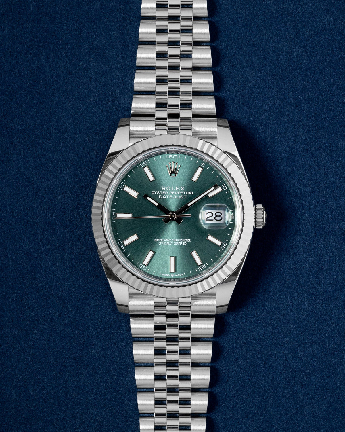Rolex Datejust Mint Green 126334
