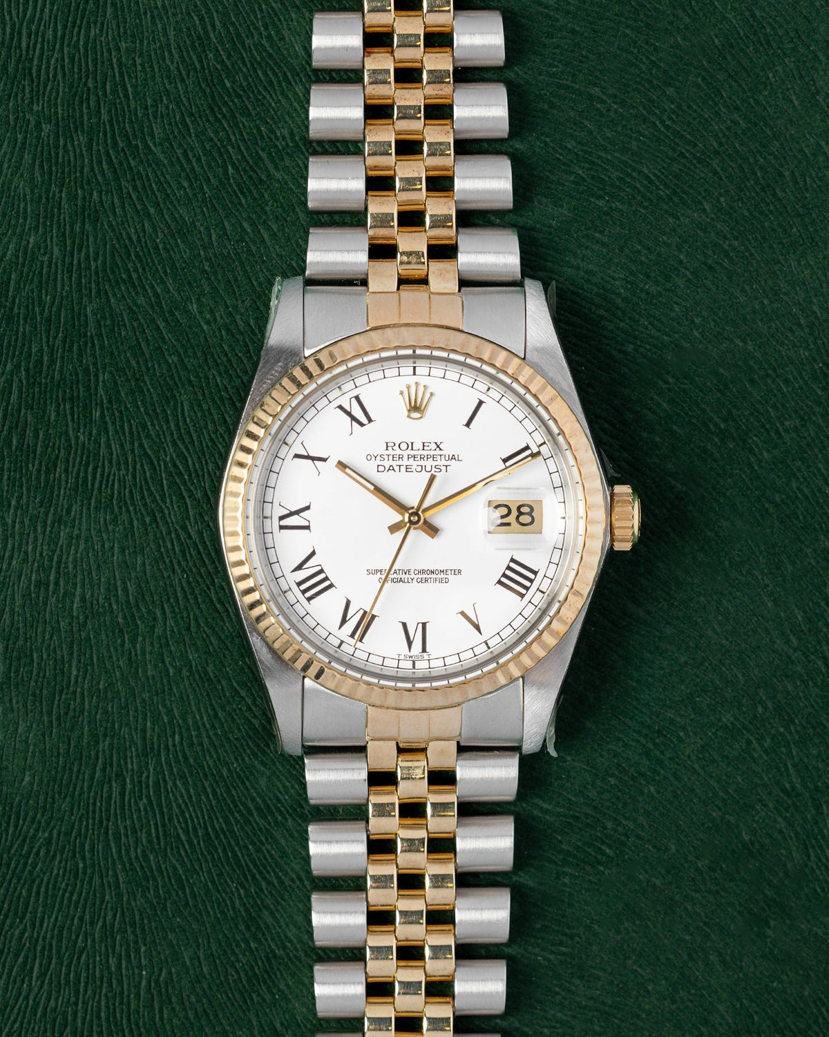 Rolex Datejust White Dial 16030
