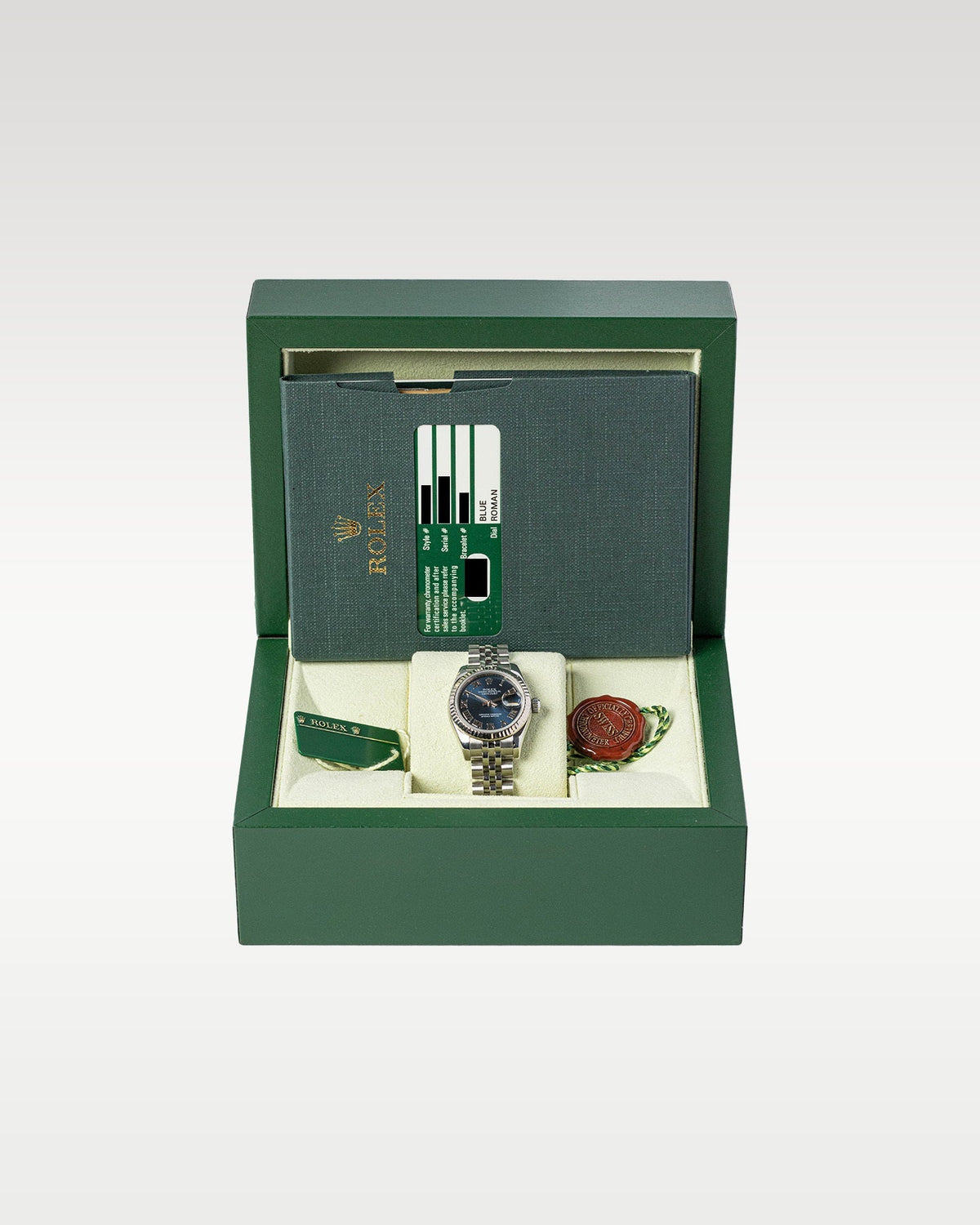 Rolex Datejust Blue Dial 179174