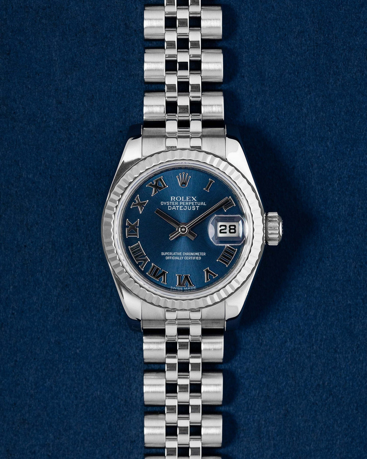 Rolex Datejust Blue Dial 179174
