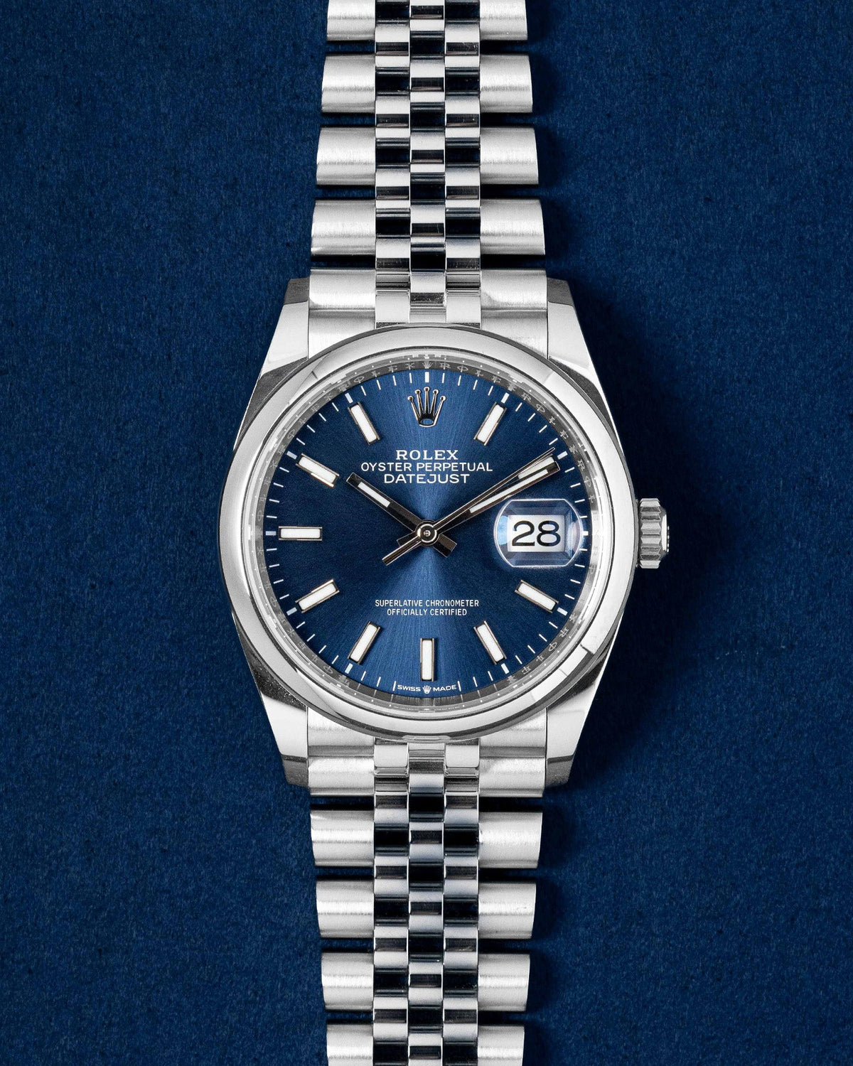 Rolex Datejust Blue Dial 126200