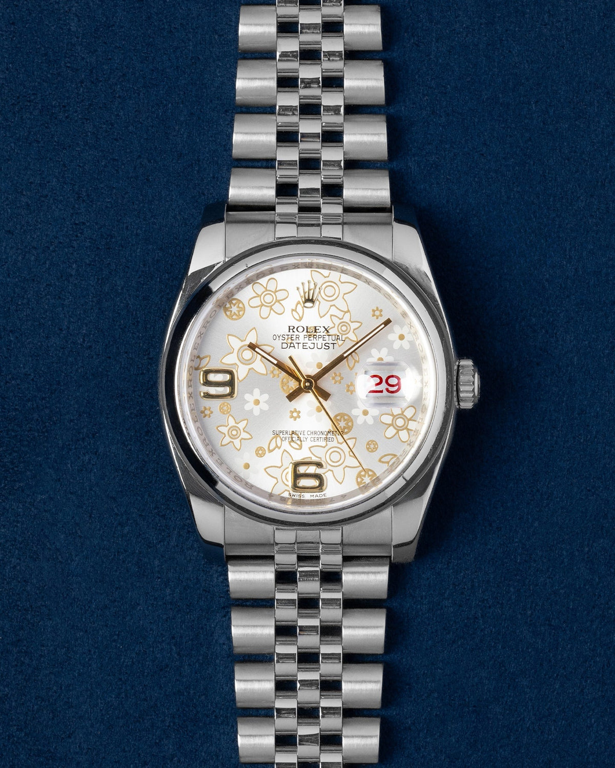 Rolex Datejust Floral Dial 116200