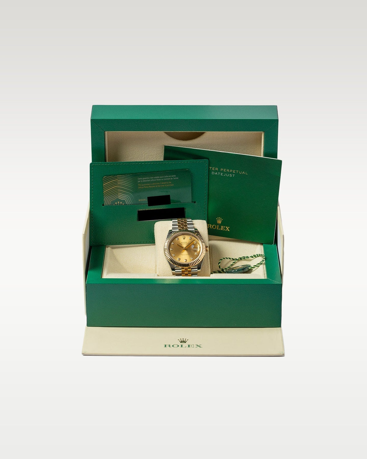 Rolex Datejust Gold Dial 126333