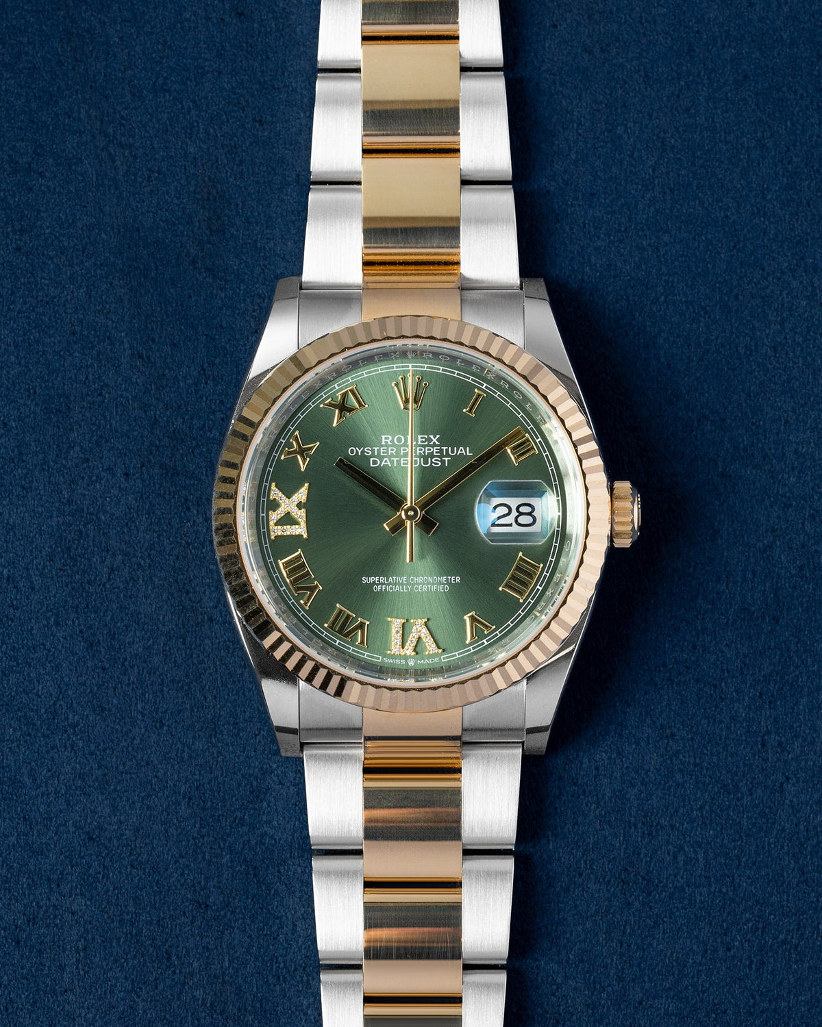 Rolex Datejust Green Dial 126233