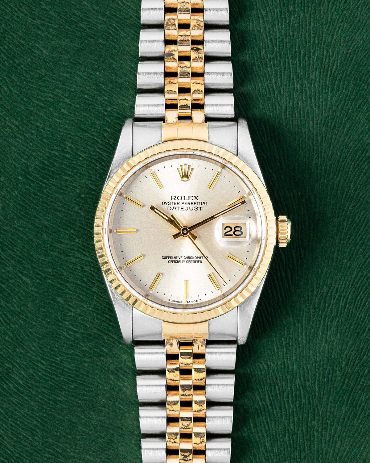 Rolex Datejust Silver Dial 16233