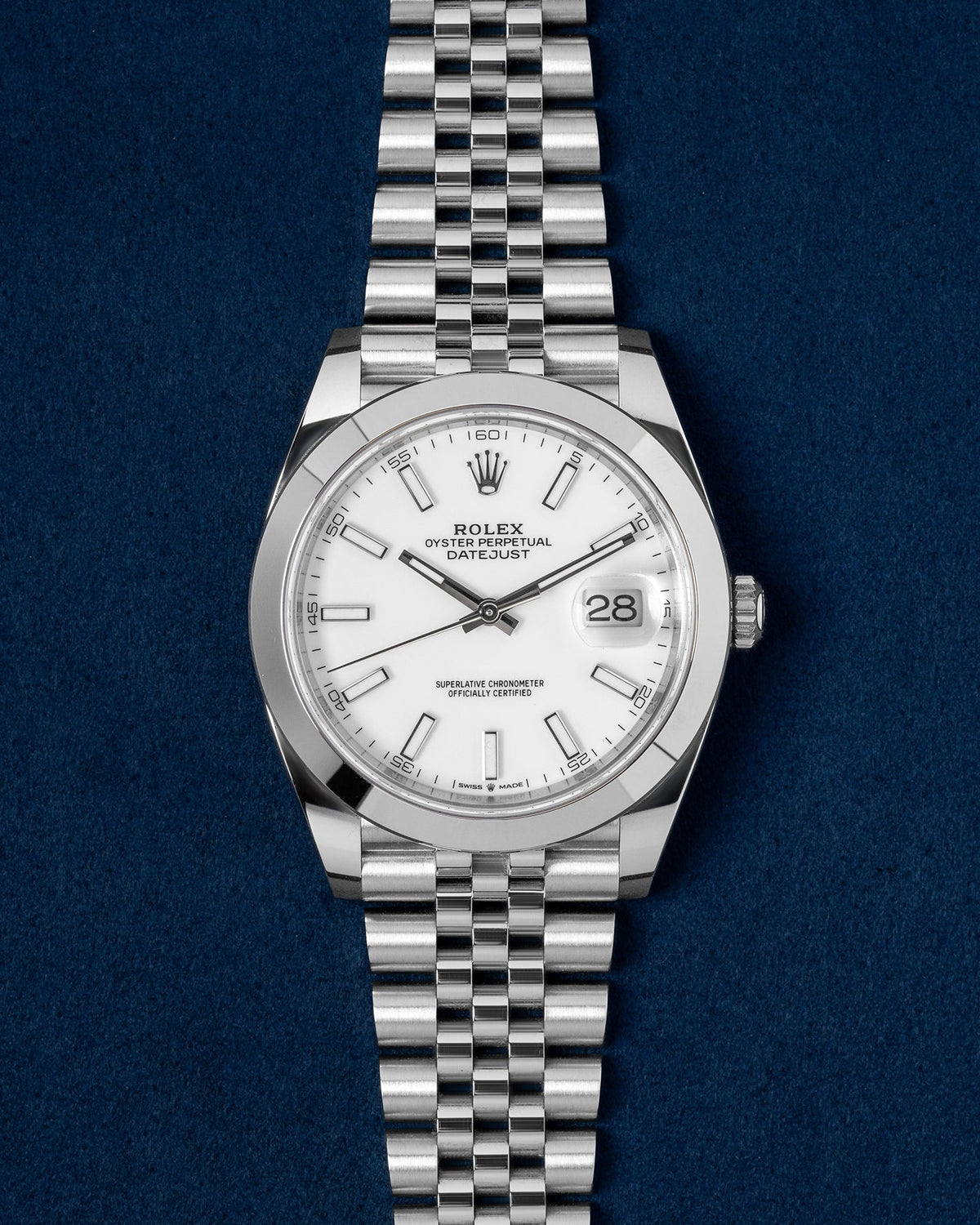 Rolex Datejust White Dial 126300